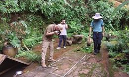 Lần đầu tiên phát hiện dấu chân khủng long tại Lạc Sơn, Trung Quốc