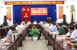 Ban Liên lạc học sinh miền Nam Trung ương làm việc tại tỉnh Bạc Liêu