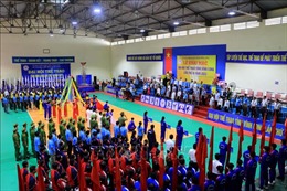 Khai mạc Đại hội Thể dục thể thao tỉnh Vĩnh Long và tỉnh Quảng Ngãi