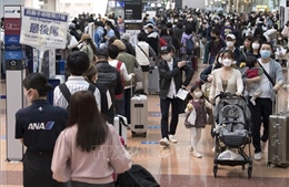 Nhật Bản nới lỏng kiểm soát biên giới, nâng giới hạn người nhập cảnh lên 50.000 người/ ngày