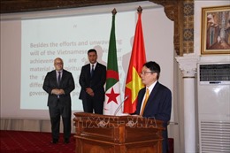 Việt Nam tin tưởng tương lai phát triển của quan hệ song phương với Algeria