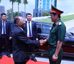 Chủ tịch Quốc hội Vương quốc Campuchia thăm Tập đoàn Viettel