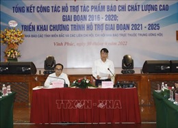 Hội Nhà báo Việt Nam hỗ trợ tác phẩm báo chí chất lượng cao giai đoạn 2021 - 2025