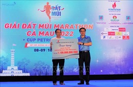 Gần 2.300 vận động viên tham dự Giải Đất Mũi Marathon - Cà Mau 2022