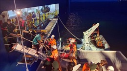 Tích cực hỗ trợ nhân đạo trên 300 công dân Sri Lanka gặp nạn trên biển