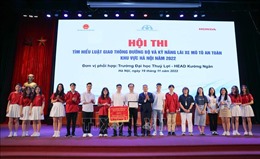 Đại học Bách khoa Hà Nội giành giải Nhất Hội thi tìm hiểu Luật Giao thông đường bộ