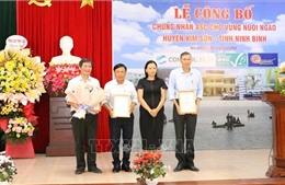 Cấp chứng nhận tiêu chuẩn quốc tế cho vùng ngao nguyên liệu ở Ninh Bình