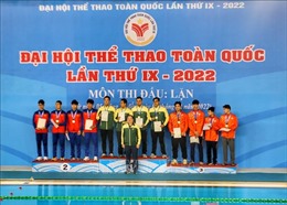 Đại hội Thể thao toàn quốc năm 2022: TP Hồ Chí Minh nhất toàn đoàn môn Lặn