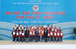 Đại hội Thể thao toàn quốc 2022: TP Hồ Chí Minh nhất toàn đoàn môn Aerobic