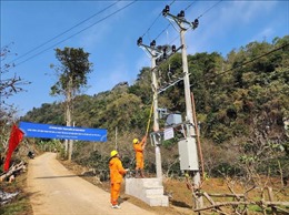 Sơn La hoàn thành công trình cấp điện an toàn ở bản Ngoại