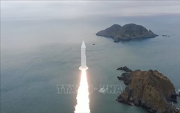 Hàn Quốc phóng thành công tên lửa đẩy sử dụng nhiên liệu rắn