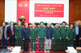 Bộ Quốc phòng gặp mặt cán bộ cao cấp Quân đội nghỉ hưu, nghỉ công tác năm 2022