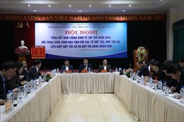 Lãnh đạo UBND tỉnh Thái Nguyên đối thoại với các thành phần kinh tế tập thể