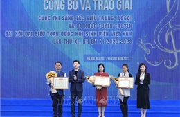 Công bố biểu trưng và ca khúc tuyên truyền Đại hội Sinh viên toàn quốc lần thứ XI