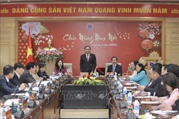 Phó Chủ tịch Thường trực Quốc hội Trần Thanh Mẫn thăm, làm việc tại Bộ Y tế