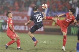 V.League 1-2023: CLB Công an Hà Nội thắng 5-0 trước TopenLand Bình Định