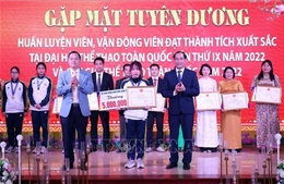 Lạng Sơn: Tuyên dương 30 huấn luyện viên, vận động viên xuất sắc