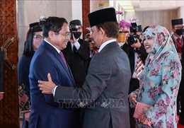 Thủ tướng Phạm Minh Chính hội kiến Quốc vương Brunei