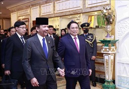 Thủ tướng Phạm Minh Chính hội đàm với Quốc vương Brunei Hassanal Bolkiah