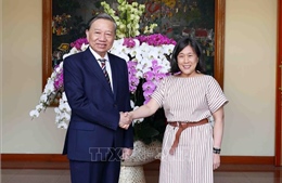 Bộ trưởng Tô Lâm tiếp Đại diện Thương mại Hoa Kỳ Katherine Tai