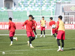 VCK U20 châu Á 2023: U20 Việt Nam hoàn thiện khâu chuẩn bị cuối cùng