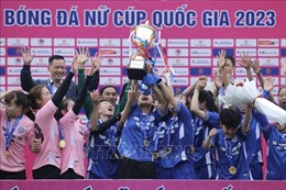 Câu lạc bộ Than Khoáng sản Việt Nam giành Cúp Bóng đá nữ Quốc gia 2023