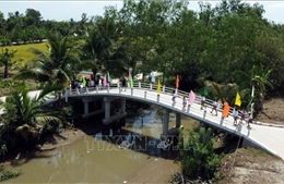 Khánh thành 3 cây cầu Kết nối yêu thương ở vùng đồng bào dân tộc Khmer