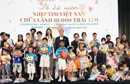 &#39;Nhịp tim Việt Nam&#39; đạt mốc 10.000 trái tim được chữa lành