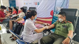 Hành trình đỏ 2023 tại Lào Cai: Ngày đầu thu được 1.150 đơn vị máu