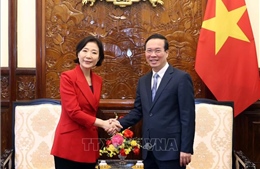Chủ tịch nước Võ Văn Thưởng tiếp Đại sứ Hàn Quốc