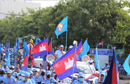 Bầu cử Campuchia: Bắt đầu chiến dịch vận động tranh cử kéo dài 3 tuần