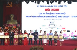 Hưng Yên: Gặp mặt 400 doanh nghiệp nhân ngày Doanh nhân Việt Nam