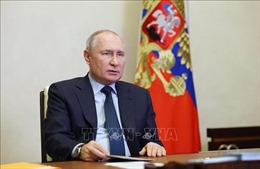 Tổng thống Nga nêu quan điểm về các vấn đề quốc tế nóng