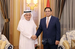 Thủ tướng Phạm Minh Chính tiếp lãnh đạo một số tập đoàn, công ty của Saudi Arabia