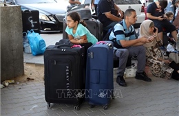Xung đột Hamas-Israel: Hoạt động sơ tán qua cửa khẩu Rafah bị gián đoạn