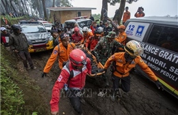Số người tử vong do núi lửa Marapi phun trào tiếp tục tăng