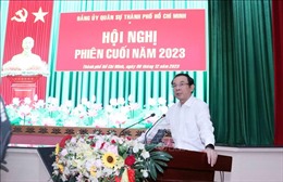 Đảng ủy Quân sự Thành phố Hồ Chí Minh tổ chức Hội nghị phiên cuối năm