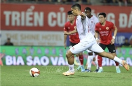 V. League 1-2023/24: Hải Phòng giành 3 điểm trước Công an Hà Nội