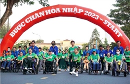 Trên 1.500 vận động viên tham gia Giải đi bộ cùng người khuyết tật