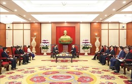 Tổng Bí thư Nguyễn Phú Trọng tiếp Đoàn đại biểu Đảng Cộng sản Nhật Bản
