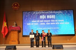Công bố quy hoạch tỉnh Hà Giang 