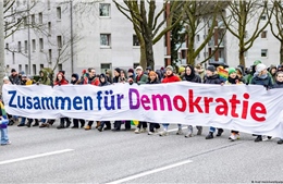 Làn sóng biểu tình phản đối phe cực hữu tại Đức