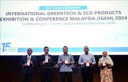 Malaysia quảng bá hội nghị, triển lãm sản phẩm sinh thái và công nghệ xanh quốc tế 2024