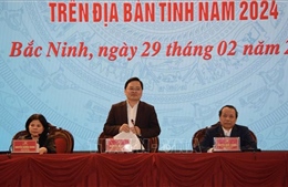Thường trực Tỉnh ủy Bắc Ninh đối thoại với lãnh đạo cấp xã, phường, thị trấn