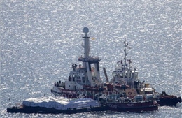 Xung đột Hamas - Israel: Tàu chở chuyến hàng viện trợ đầu tiên qua hành lang hàng hải mới đang đến gần Gaza
