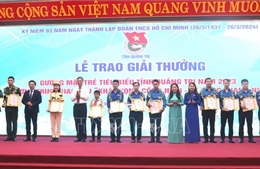 Tháng Thanh niên 2024: Trao giải thưởng cho 30 gương mặt trẻ tiêu biểu tỉnh Quảng Trị