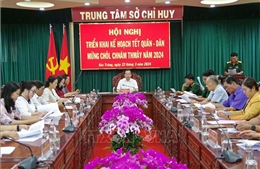 Sóc Trăng: Lần đầu tiên tổ chức Tết quân - dân nhân mừng Tết Chôl Chnăm Thmây