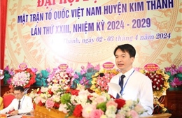 Hải Dương tổ chức điểm Đại hội MTTQ Việt Nam cấp huyện