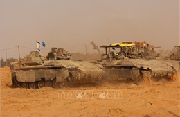 Xe tăng của Israel tiến vào trung tâm Rafah