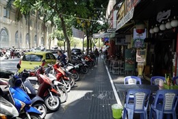 TP Hồ Chí Minh: Thí điểm thu phí sử dụng tạm thời một phần hè phố 